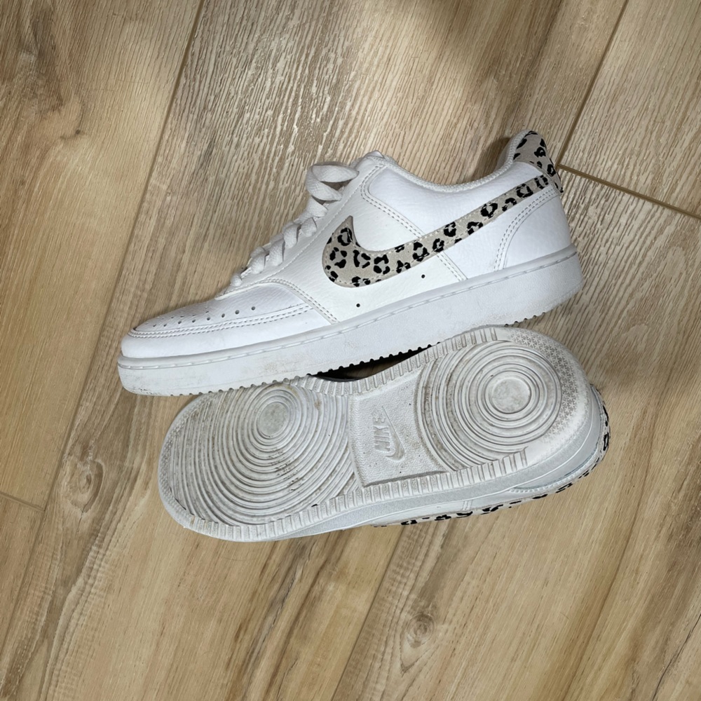 Nike court vision low with cheetah